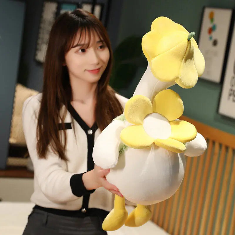 Fluffy Duck Plush Toy - Travel Duck (Single Item)