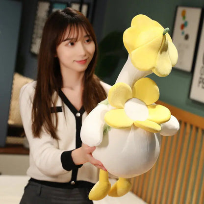 Fluffy Duck Plush Toy - Travel Duck (Single Item)