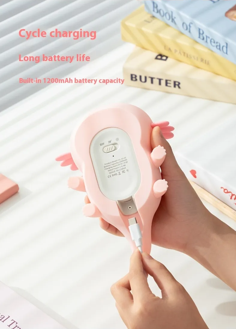 Cute Axolotl Night Lamp