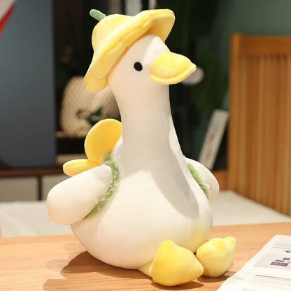 Fluffy Duck Plush Toy - Travel Duck (Single Item)