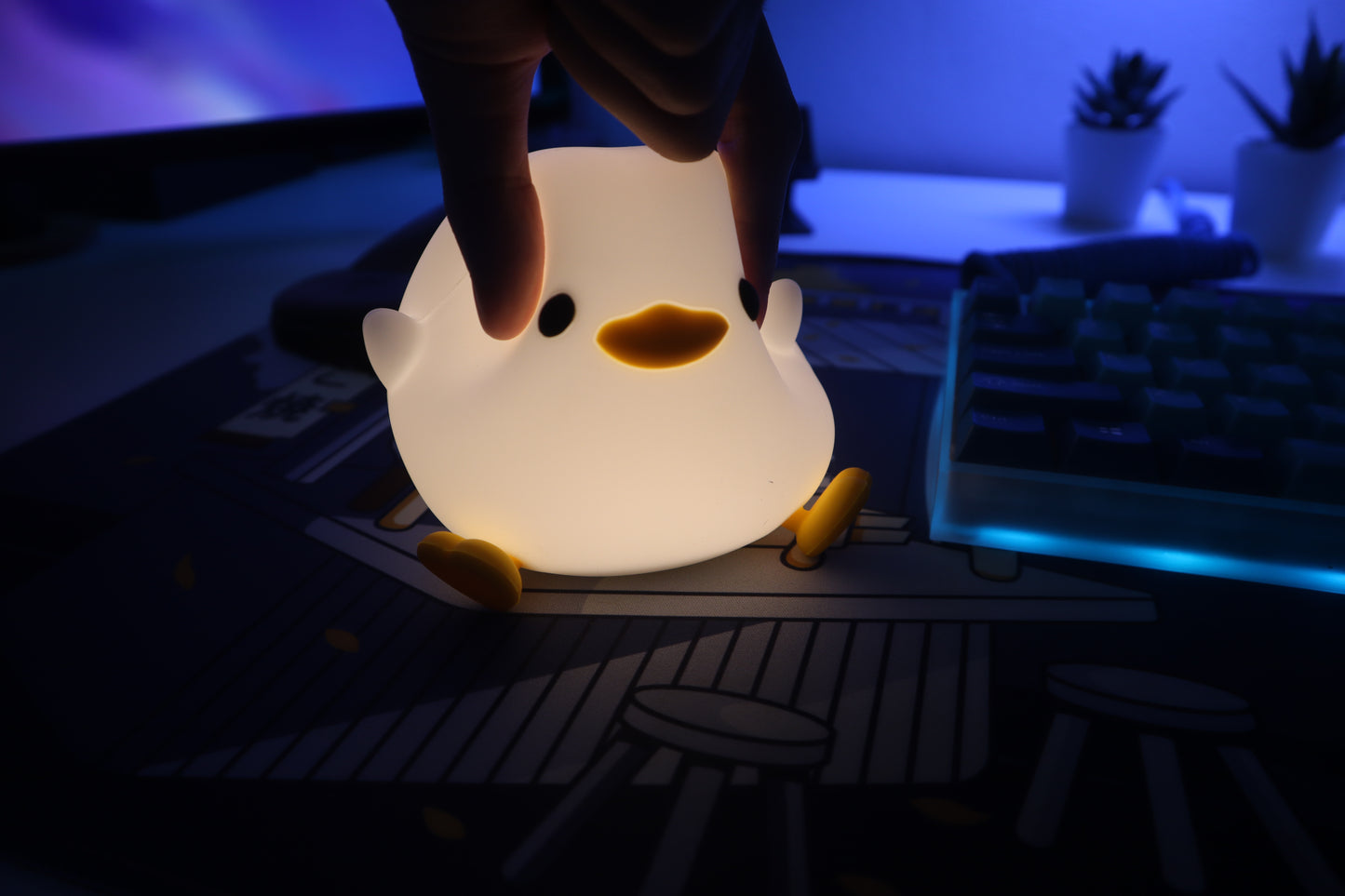 Doudou Duck Silicone Lamp