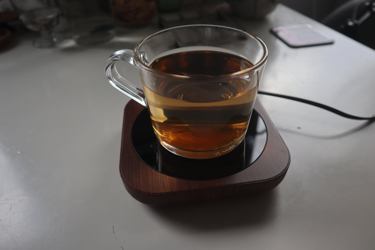 Versatile 220V Electric Coffee Mug Warmer