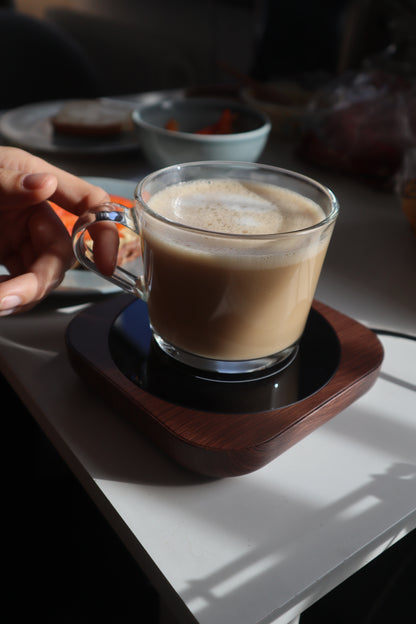 Versatile 220V Electric Coffee Mug Warmer