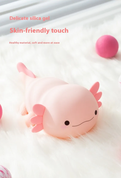 Cute Axolotl Night Lamp