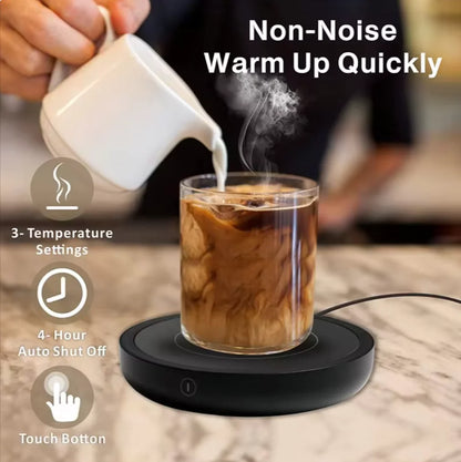 Versatile 220V Electric Coffee Mug Warmer